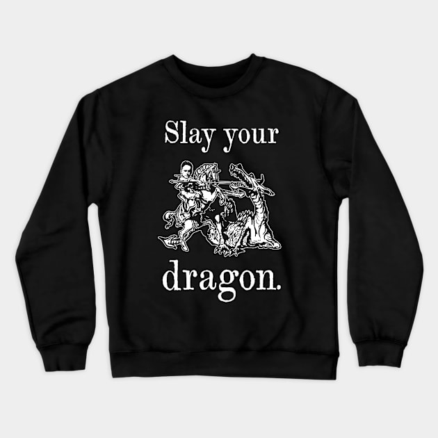 Jordan Peterson "Slay Your Dragon" Crewneck Sweatshirt by CultureClashClothing